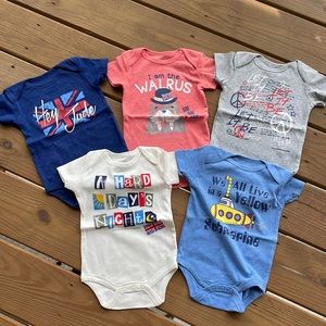 Beatles onesies - Size 3/6 months